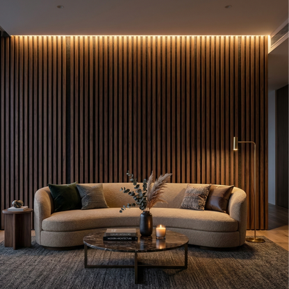 Architektonische Akustik-Holzplatte – 270 × 110 cm 